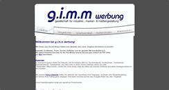 Desktop Screenshot of gimmwerbung.de
